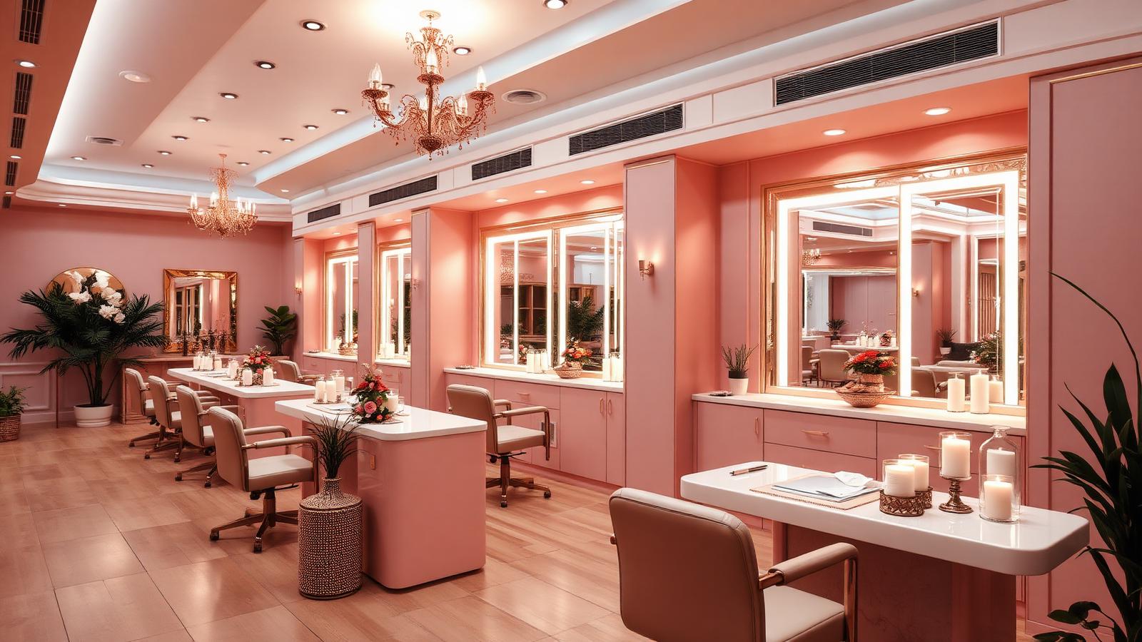 Get Pampered Nails & Beauty interior and treatments